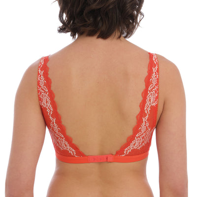 Wacoal Lace Perfection Bralette Red, WE135008FIA